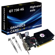 GT 730 Graphics Card, 4GB DDR3, DirectX 11 128 Bit, VGA/DVI-D/HDMI, PCI Express 2.0 x 16, Nvidia Vid