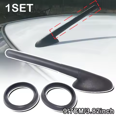 9.7CM/3.82in AM/FM For Ford C-MAX Fiesta Antenna Bee Sting Aerial Mast Radio Roof Mount Short Rod Ga