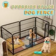 Petorldog Metal Steel Pet Dog Fence Playpen New Anti-collision Lock Premium Anjing Kucing Crate Kennel House