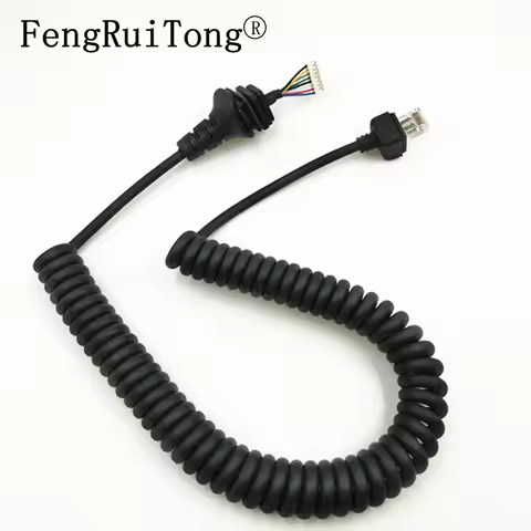 Replacement 8 Pin HM-152 Mic HM152 154 Microphone Cable For ICOM IC-2820H IC2825E IC2200 IC3600 F221