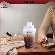[SONONIA] Shaker Bottle for Protein Powder for Supplement Shakes Portable 200ml Clear Drink Shaker f