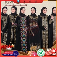 💎SNN ABAYA HITAM SULAM JUBAH UMRAH HITAM JUBAH HITAM IRONLESS SULAM ABAYA IRDIENA DHIA COTTON DRESS 