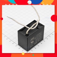 Fan Capacitor, Motor CBB61 12uF 450VAC TechParts Viet
