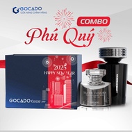 Bộ Quà Tết " PHÚ QUÝ " Nước Hoa Black Diamond + Silver Luxury GOCADO
