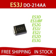 5PCS ES3D SMD Fast Rectifier Diodes ES3JBF ES2G ES3J ES2J ES2D ES3G 1A 2A 50V 100V 150V 200V 300V 40