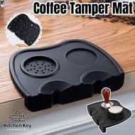 Coffee Tamper Mat Pad Silicone Anti-skid Tamper Mat Pressed Powder Mat Coffeeware Tamping Tools