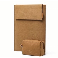 ASUS ROG Zephyrus G16 2025 GA605 Washed Kraft Paper Vertical Leather Case Computer Bag Protective