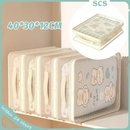 Clear Zippered Storage Bags Plastic Sweater Storage Bags for Comforter, Clothes & Bedding