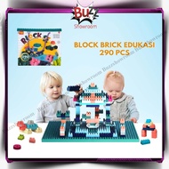 Educational Building Block Bricks 290pcs DIY Building Blocks Bricks Toys