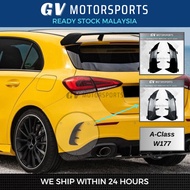 Mercedes Benz W177 Rear Bumper Side Air Vent Canards A-Class A180 A200 A250 A35 AMG Carbon Fiber Can