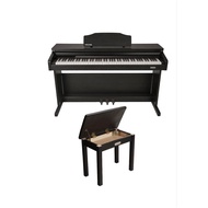 NUX WK-520 88-Keys Digital Piano Weighted Keys Rythm Smart Apps Bluetooth Piano with NUX Piano Bench