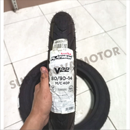 BAN LUAR CORSA 80/90 90/90 RING 14 CORSA PLATINUM V22 BAN MOTOR MATIC RING 14 TUBELESS