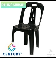 Century Dinner Chair / Side Chair / Black Chair / Kerusi Hitam /Kerusi Sandar / 黑色椅子/ Kerusi Plastik