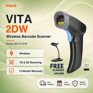Barcode Scanner Wireless | QR Code 2D Barcode Scanner