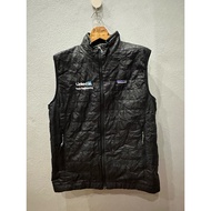 THE NORTH FACE Vest Poly Lining Windproof Cold Protection Rain Navy Blue Hiking Chest Size 44 Code A