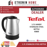 Tefal 1.7L Handy Stainless Steel Kettle KI800
