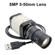 【po shop】 Industrial Full HD 4MP / 5MP CMOS IMX335 USB Web Camera 2.8-12mm/5-50mm Varifocal Zoom  30
