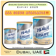 Ensure Complete Vanilla Milk Powder | Ex: MaY 2025