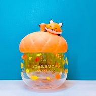 🐦‍🔥清倉6折🍁立體狐狸玻璃🦊 ❤️‍🔥$240 (原價$380） 🪻香港現貨🦩 🍓Starbucks Limited Maple leaf fox  🫧Double layering glass w