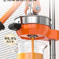 Pengisar jus manual untuk gerai, pemerah jus komersial, alat penekan jus oren khas, alat penekan jus