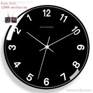 [Meimeier] Reverse Direction Clock Jay Chou Nostalgic Wall Clock Reverse Reverse Clock Time Reverse Clock 30cm