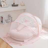 OXY Baby Joyful Nest ที่นอนรังนกหายใจผ่านได้ มาตรฐานยุโรป พร้อมโมบายและมุ้ง