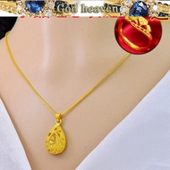 Gold necklace female gold peach heart-shaped gold pendant gold necklace jewelry 916 gold salehot