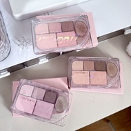 Judydoll橘朵六色眼影盘爆闪哑光综合盘日常淡妆学生Judydoll orange six-color eye shadow plate