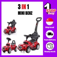 Kids ride on car 3 in 1 ride-ons children Mercedes benz