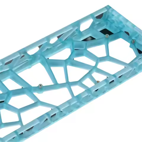 SCLS GH60 Hole Hollow Keyboard Case Matte PC Material for Gh60/Wooting60/DZ60 Mechanical Keyboard Sh