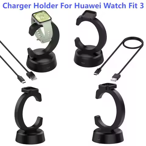 Stand Charging Dock For Huawei Watch Fit 3 Charger Holder Smart Watch USB Charging Cable Magnetic Ch