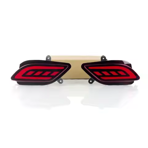 July King LED Brake Lights Case for Toyota Yaris Hatchback 2017-23, Brake Light + Night DRL + Stream