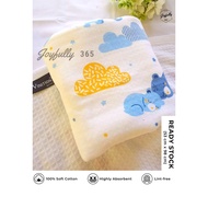 VINITION HOME®️100% Cotton Baby Towel | Baby Bath Towel | Tuala Baby |  Kids Towel | 100％纯棉吸水宝宝尿布毛巾