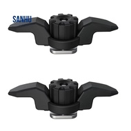 2PCS Kayak Anchor Cleat Kayak Track Light Medium Duty Polymer Kayak  Kayak Low Profile Track Mount