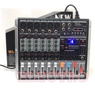 Eshop- Power Mixer Black Spider Ml603 Original 6Channel