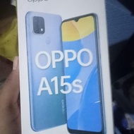 Oppo A15S (second) ram 6gb internal 128gb
