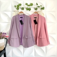 VIRAL COLORFUL FURING BLAZER ZEA Premium Blazer/ women's work blazer/ women's blazer blazer/ women's