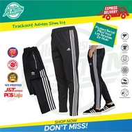 seluar adidas Tracksuit Adidas Slim Fit | Seluar Track Sukan | Three Stripes Pants | Seluar Sukan | Material Premium | B