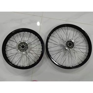 SPORTRIM KLX150 F/160X19-R/215X16 [CF7] RIM+HUB+SPOKE