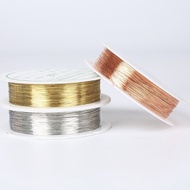 25 Meters Copper Wire Accessories 0.3mm 0.4mm 0.5mm Bead Wire