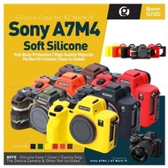 BEST ACCESSORIES - Silicone Case for sony A7M4 A7IV A7RIV A74 A7 IV MARK 4 Silicone Cover - YELLOW