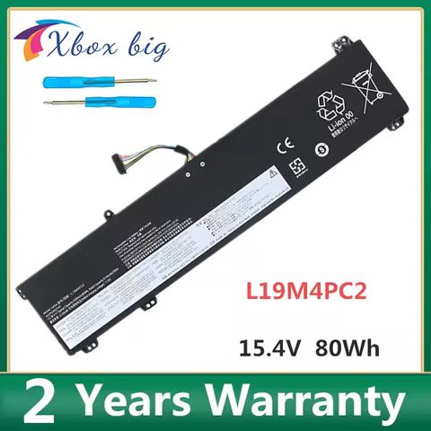 L19C4PC0 L19SPC0 L19M4PC0 L19M4PC1 L19M4PC2 L19C4PC1 L19C4PC2 Battery For Lenovo Legion 5-15ARH05,15