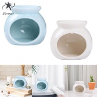 [Fenteer] Ceramic Essential Oil Burner Scented Wax Melt Burner Porcelain Aroma Burner for Bathroom