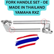 YAMAHA RXZ 5PV CATALYZER FORK HANDLE SET OE MADE IN THAILAND HANDLEBAR PART NO. 3XX-26123-00
