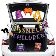 Hocus Pocus Decorations Halloween Trunk or Treat Car Decorations Kit Hocus Pocus Trunk or Treat Car 