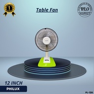PHILUX TABLE FAN PL-12G (3 BLADE/3 SPEED/12 INCH)