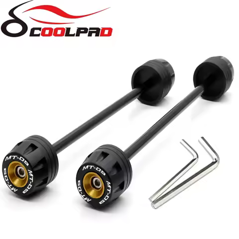 Rear Front Axle Fork Crash Slider Motorcycle Wheel Protector For YAMAHA MT-09 FZ-09 2014-2020 MT09 F