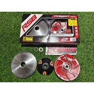 RS8 Pulley Set ( New Taragsit Version ) YAMAHA NMAX V1 / V2 / V3 / AEROX V1 / V2 / V3