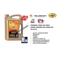PENNZOIL LONG LIFE DIESEL 15W40 CH-4 (7L) 100% ORIGINAL