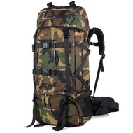 Internal Frame Hiking Backpack, 80L Waterproof Daypack Perfect for Hiking, Camping, Rain Cover Inclu